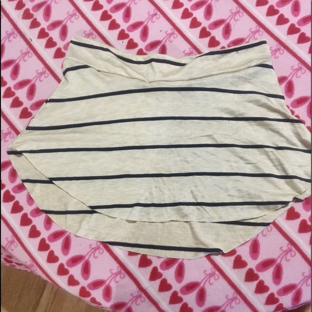 JournieLove yellow and blue striped ballet skirt!